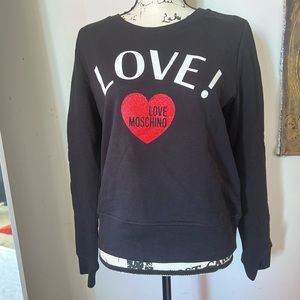 Moschino Sweat shirt size 6 (will fit sizes 6-10)